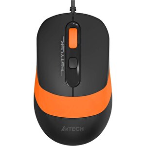 A4-tech Fm10 Usb Siyah & Turuncu Optik 1600 Dpi Kablolu Mouse