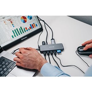 Verbatim 32154 Usb-c Pro 14 Port Hub Cmh-14