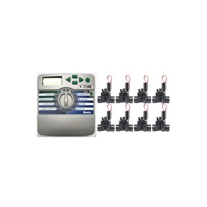X-core 8 Kontrol Ünitesi Ve Selenoid Vana Seti (8 Istasyon)