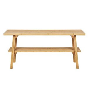Konsol - Ahşap Bank - Fortmento - Bench - 45 X 30 X 70 Cm