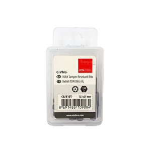 T27 X 25 Mm Delikli Torx Bits Uç Cb/810t