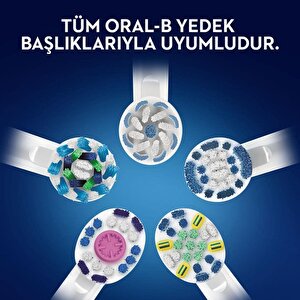 Oral-B D100 Vitality Cross Action Şarjlı Diş Fırçası - Beyaz