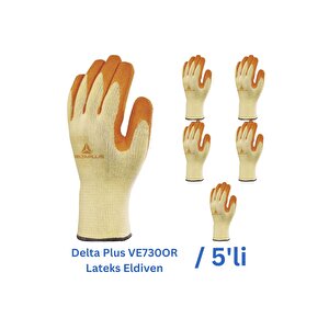 Ve730or Lateks Eldiven - 5 Çift