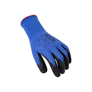 Sn-120 Hassas Eldiven; 1/2 Mikro Nitril Kaplama Ile Üstün Koruma No:10-5çift