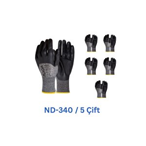 Nd-340 Nitril Kesilmeye Dayanıklı Eldiven; D Seviyesi Koruma Ve Dayanıklılık No:8-5çift