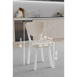 1 Adet Elma Model Mutfak Sandalyesi Salon Sandalyesi Yemek Sandalyesi Cafe Restaurant Sandalyesi