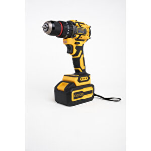 Özel Seri̇ 84 Parça Kömürsüz Güclendi̇ri̇lmi̇ş Motor Darbeli̇ Şarjli Matkap-sri