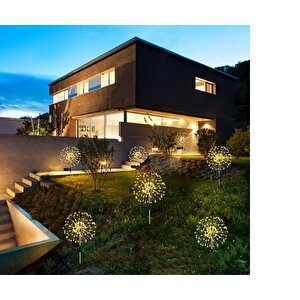 Solar Güneş Enerjili 90 Led Karahindiba (2li Set)