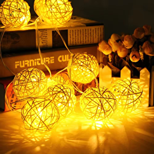 2m 10 Led Pilli 2 Kademeli Top Gün Işığı