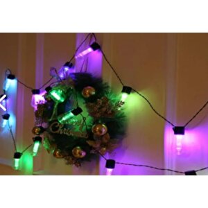 4.5m 10 Led Rgb Solar Lamba