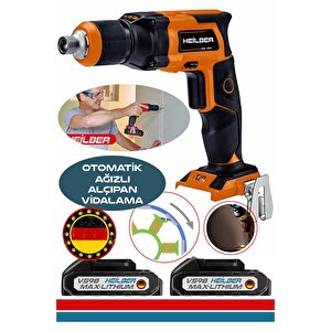 Alman Orange 3lü Set V998 Çi̇ft Akülü Vi̇dalama + 30mm Budama Makasi + Budama Testeresi̇ Bahçe Seti̇