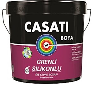 Grenli Silikonlu Dış Cephe Boyası C001 Beyaz 25 Kg