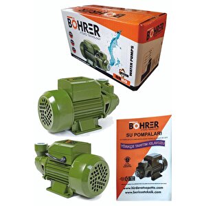 Qb60 0.50 Hp 370 Watt Monofaze 1'' Parmak Preferikal Sürtme Fanlı Santrifüj Su Pompası