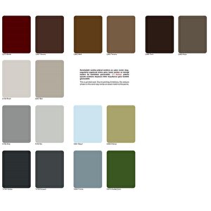 Silikonlu Dış Cephe Boyası C373 Bordo 7,5 Lt