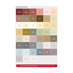 Dinamik Silikonlu Dış Cephe Boyası 4165 Pastel Aşı 7,5 Lt