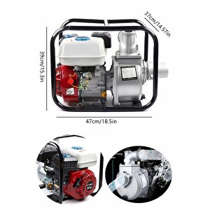 6.5 Hp Benzinli 50a 2'', Havuz Bahçe Sulama Su Aktarma , Nehir Dere Sulama Makinesi