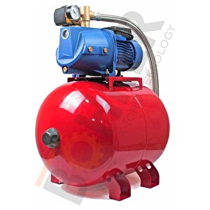 Jet1100ah 6 Kat 20 Daire 50 Litre Yatay 1.1 W 1.5 Hp Tanklı Hidrofor Ev Tipi Otomatik Hidrofor