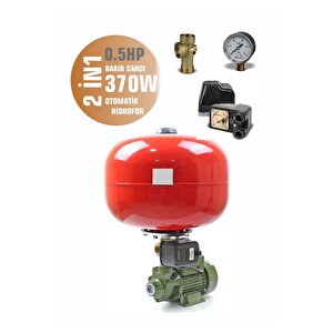 Qb60 2 Kat 2 Daire 0.5 Hp 0.37 Kw Otomatik Aç Kapa Hidrofor - Bahçe Hidroforu