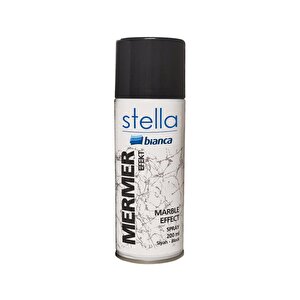 Stella Mermer Efekt Siyah Sprey 200 Ml