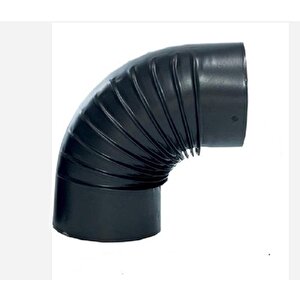 0,40 Mm Mat Si̇yah Soba Borusu Di̇rsek