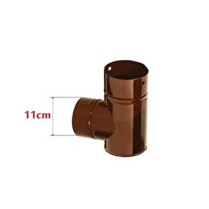 0,40 Mm Emaye Soba Borusu "l" Di̇rsek 11x13 Cm