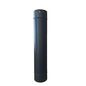 0,40 Mm Mat Si̇yah Soba Borusu (50 Cm)
