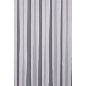 Tül Perde Düz V4 Ds:14340 1x3 Sık Pile 1. Kalite Kırık Beyaz 240x200 cm