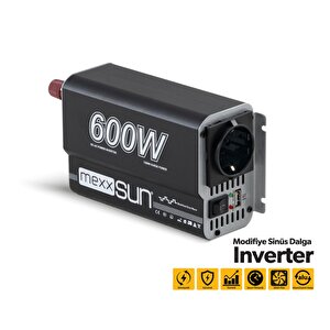 12v Volt 600w Watt Modifiye Sinüs İnverter (220v Çevirici)