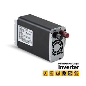 12v Volt 600w Watt Modifiye Sinüs İnverter (220v Çevirici)