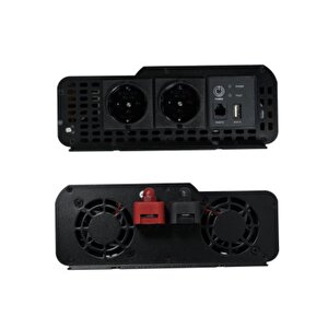 12v Volt-1000w Watt Tam Sinüs İnverter (220v Çevirici)