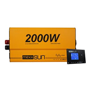12v Volt - 2000w Watt Ats Ups Şarjlı Tam Sinüs İnverter ( Ekranlı )