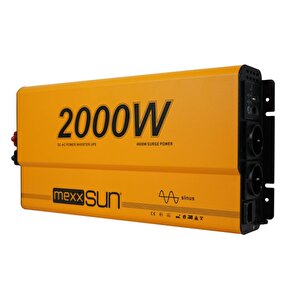 12v Volt - 2000w Watt Ats Ups Şarjlı Tam Sinüs İnverter ( Ekranlı )