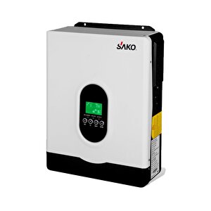 3kva 2.7kw 24v 80a Mppt Yüksek Pv Voltajlı Tam Sinüs Akıllı İnverter