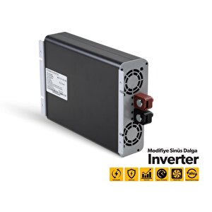 12v Volt-2000w Watt Modifiye Sinüs İnverter (220v Çevirici)