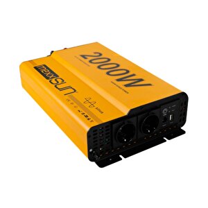 12v Volt-2000w Watt Tam Sinüs İnverter (220v Çevirici)