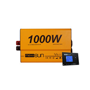 12v Volt - 1000w Watt Ats Ups Şarjlı Tam Sinüs İnverter ( Ekranlı )