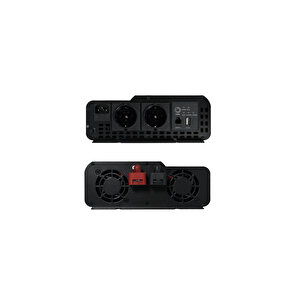 12v Volt - 1000w Watt Ats Ups Şarjlı Tam Sinüs İnverter ( Ekranlı )