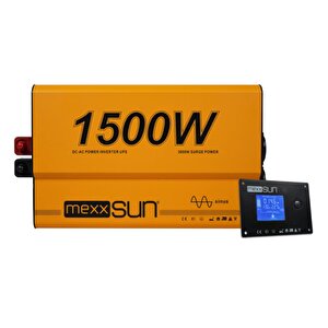 12v Volt - 1500w Watt Ats Ups Şarjlı Tam Sinüs İnverter ( Ekranlı )