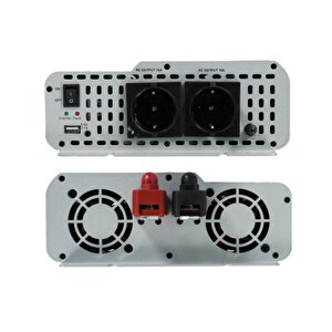 24v Volt-2000w Watt Modifiye Sinüs İnverter (220v Çevirici)