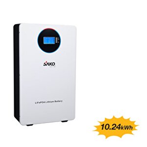 Sako Li-Sun 51.2 Volt 200Ah 10.24KWh LifePo4 Lityum Akü