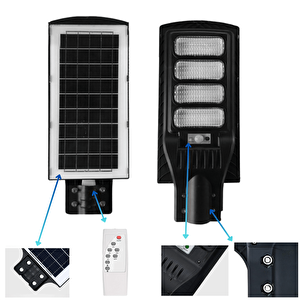 200watt Solar Güneş Enerjili Bahçe Ve Sokak Lambası