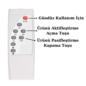 250watt Solar Güneş Enerjili Bahçe Ve Sokak Lambası