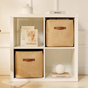Ocean Home Textie 2'li Jüt Sepet Set 30 X 30 X 30 Cm