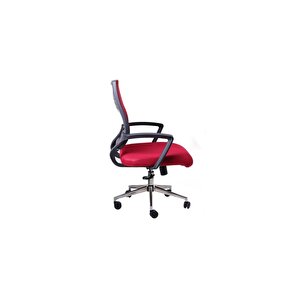 Dekormila  Yumi Kırmızı Çalışma Koltuğu