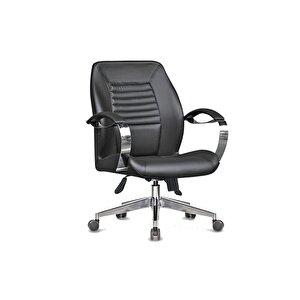 Dekormila Arena Deri Çalışma Koltuğu Ofis Koltuğu Büro Koltuğu Ofis Sandalyesi