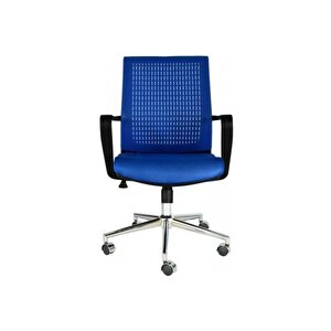 Dekormila Comfort Krom Fileli Yönetici Koltuğu