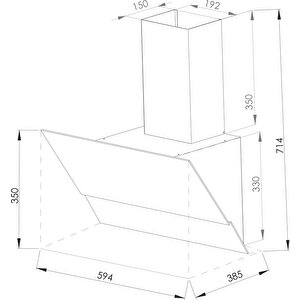 Ankastre Set (bh P6194c W + Ch C6532c Ww)