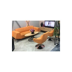 Dekormila H-1000 Kumaş Üçlü Bekleme Koltuk Takımı