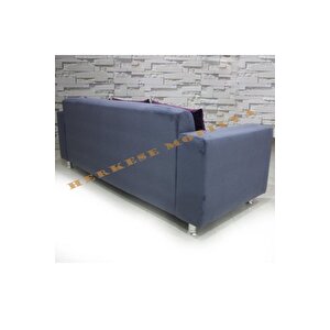 Dekormila H-101 Mn Üçlü Büro Kanepe