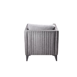 Dekormila Grey Tekli Büro Koltuk